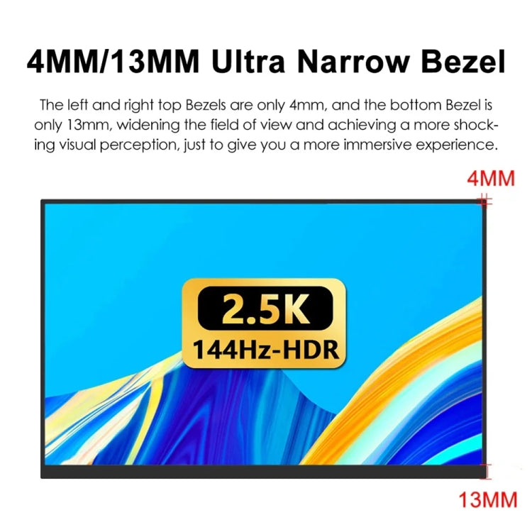 18 inch HDR 2560x1600P IPS Screen Portable Monitor, 18 inch 2.5K 18 inch HDR 2560x1600P IPS Screen Portable Monitor, 18 inch 2.5K